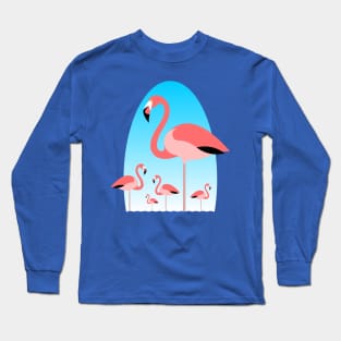 Flamingoes Long Sleeve T-Shirt